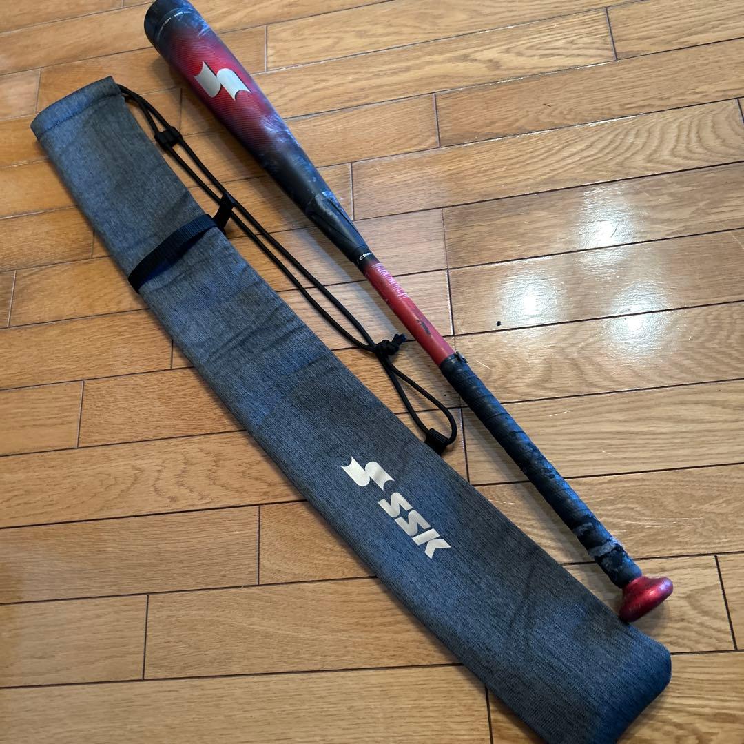 SSK MM23 軟式用バット　ケース付