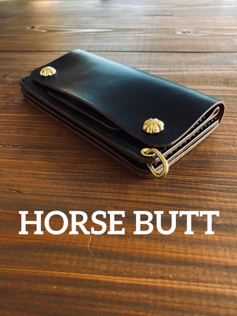 【HORSE BUTT】TL03-74ロングトラッカーウォレット OPUS（オーパス） インセプション IPW-07 HORSE BUTT LEATHER TRUCKER