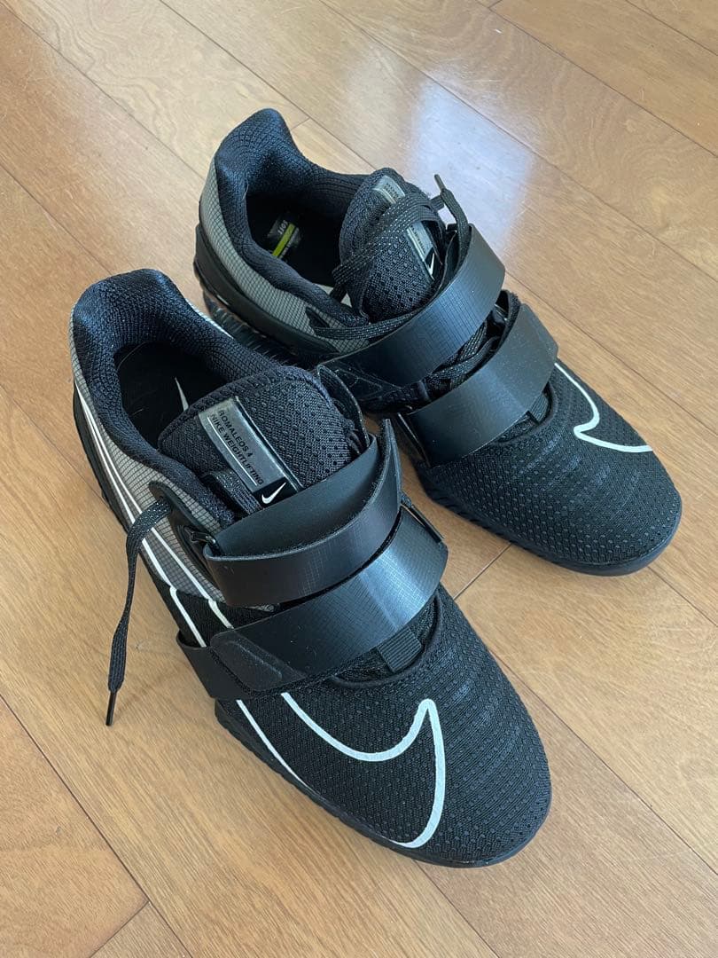 Nike Romaleos 4 ブラック/ホワイト USサイズ10 NIKE (ナイキ) Romaleos 4 ロマレオス4 ブラック×ホワイト 27.5cm
