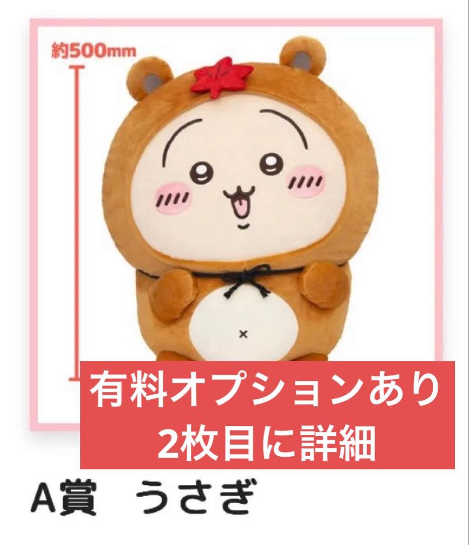 ちいかわ たぬきだもんくじ A賞 うさぎ ぬいぐるみ 1点 オプションあり ちいかわ たぬきだもんくじ A賞 うさぎ - メルカリ
