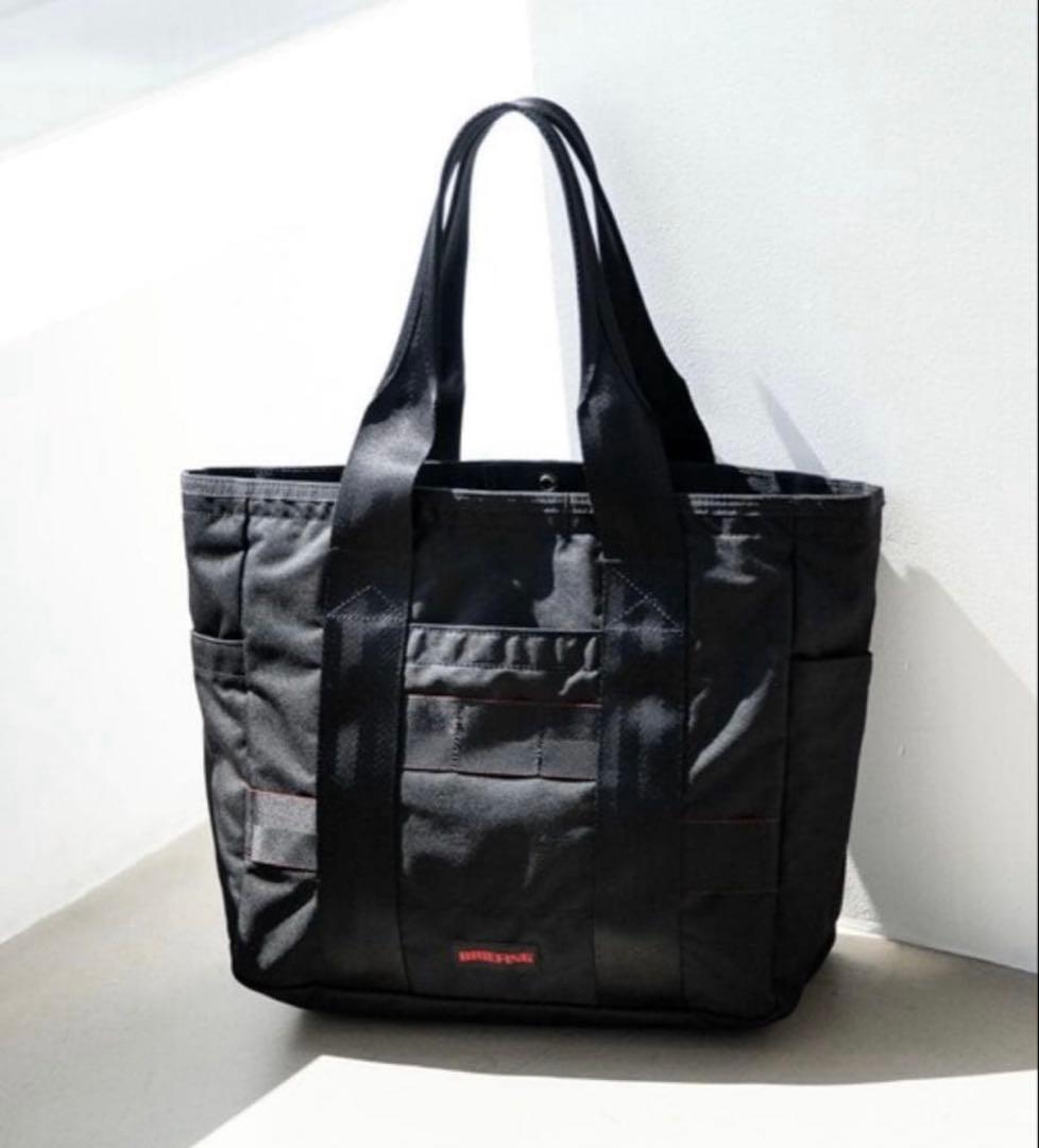 BRIEFING ✖ green label relaxing トートバッグ 黒 BRIEFING（ブリーフィング） トートバッグ 「別注」「BRIEFING×green