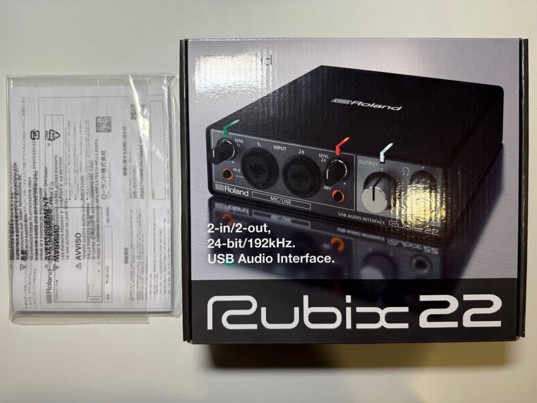 Roland Rubix22 USB オーディオインターフェイス Roland - Rubix22 | USB Audio Interface