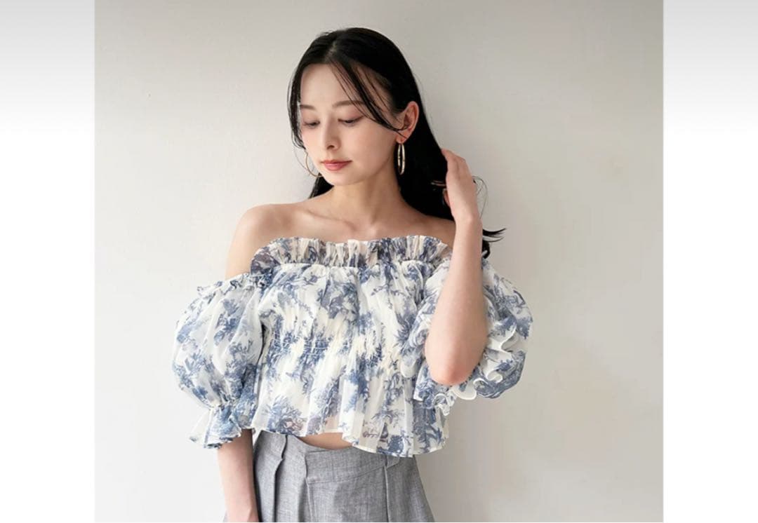 snidel ギャザーオフショルブラウス 25ss スナイデル SNIDEL ギャザーオフショルブラウス （PNK