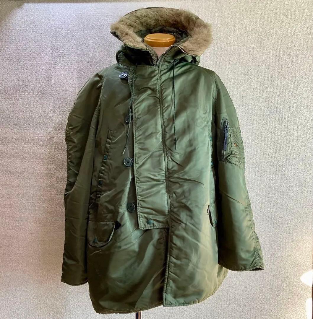 USA製 希少90s ALPHA INDUSTRIES アルファ N-3B L - メルカリ