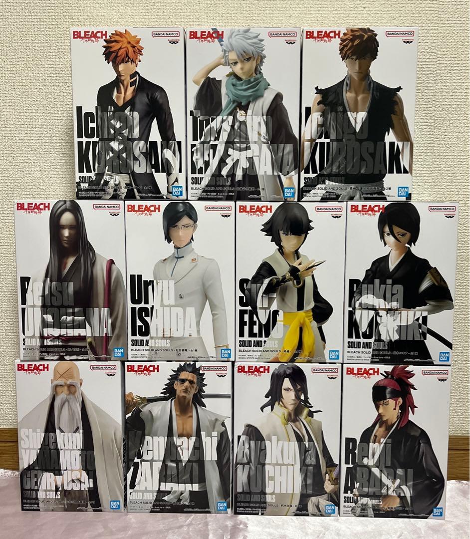 BLEACH SOLID AND SOULS フィギュア　千年血戦　11点