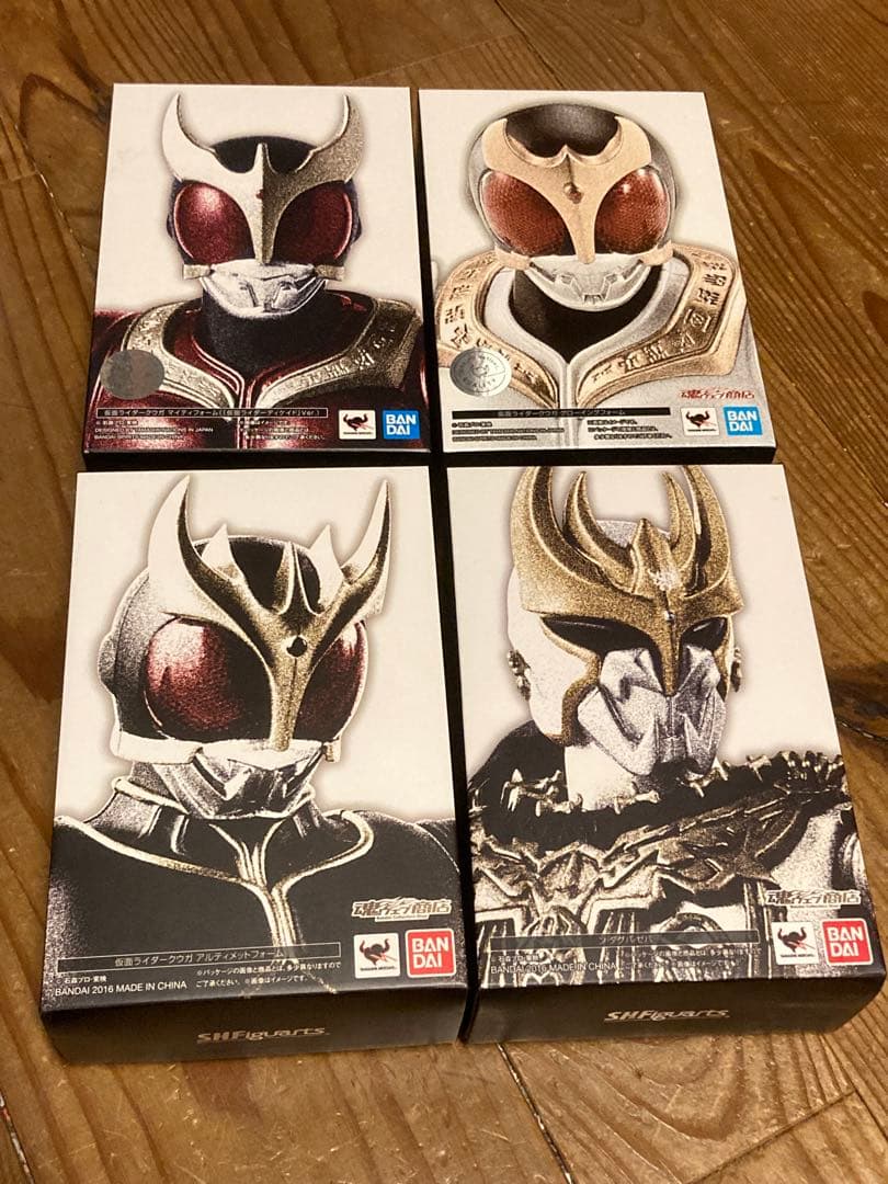 SHFiguarts 仮面ライダー クウガ 4体セット S.H.Figuarts（真骨彫製法） 仮面ライダークウガ 九郎ヶ岳の死闘セット