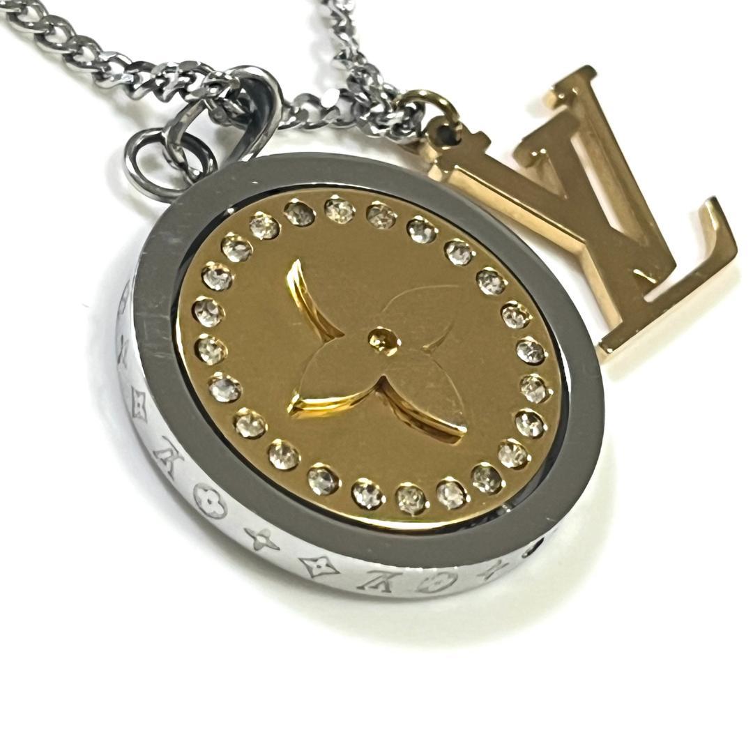 LOUIS VUITTON ルイヴィトン LVキャッチ M80184 ネックレス Louis Vuitton】ルイヴィトン『ペンダント・LVキャッチ』M80184