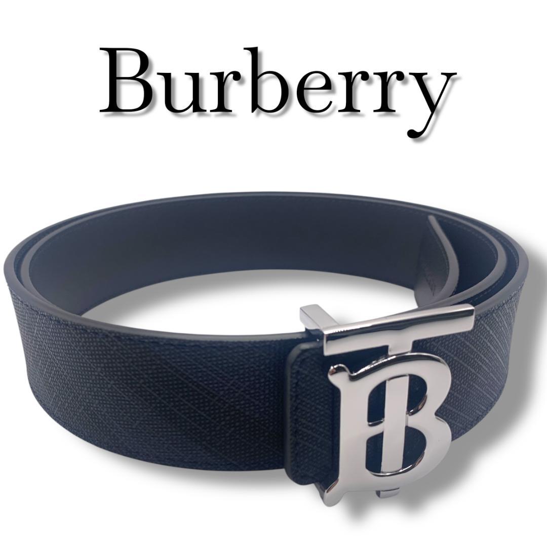美品★Burberry　バーバリー　ベルト　リバーシブル95-105cm BURBERRY（バーバリー） 【並行輸入品】 レディース ベルト