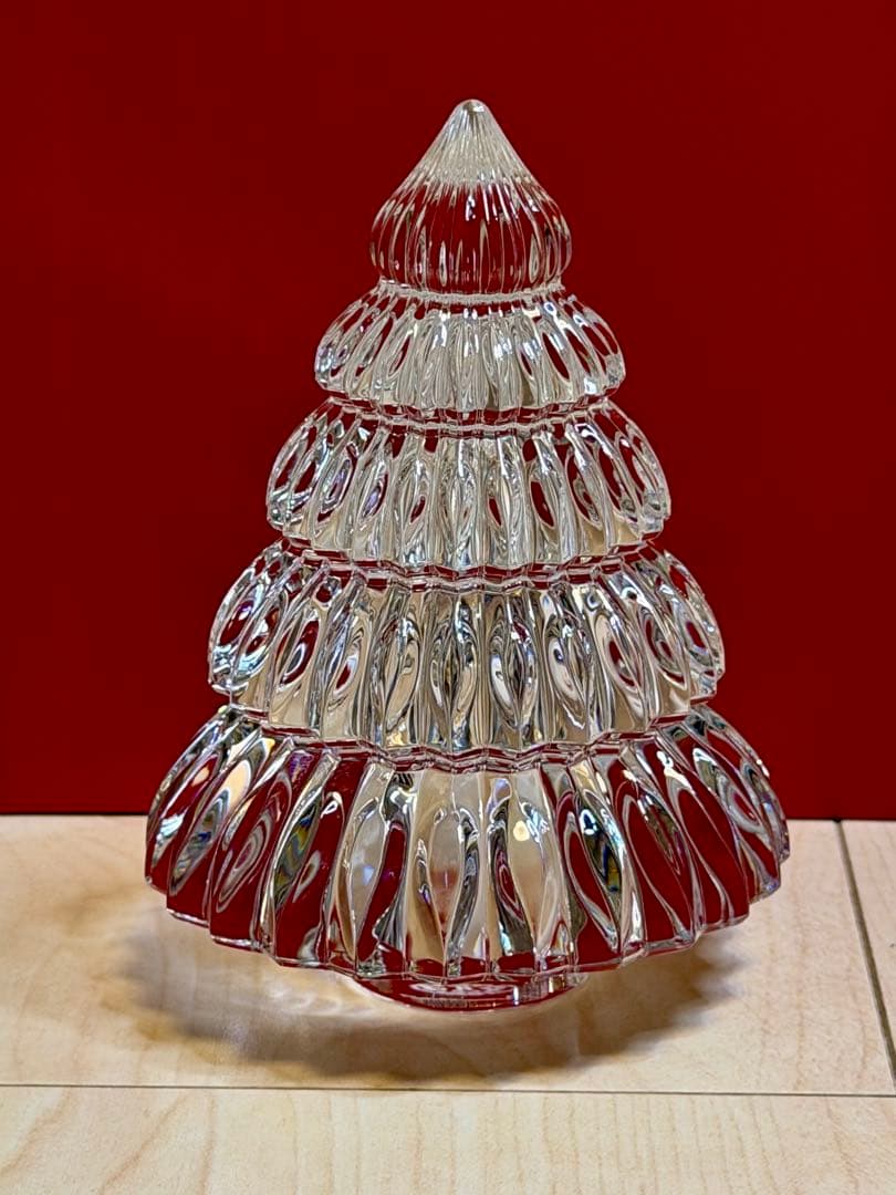 週末お値下げ【新品・未使用】バカラ クリスマスツリー エンチャンティング クリア alevelshop_2815642