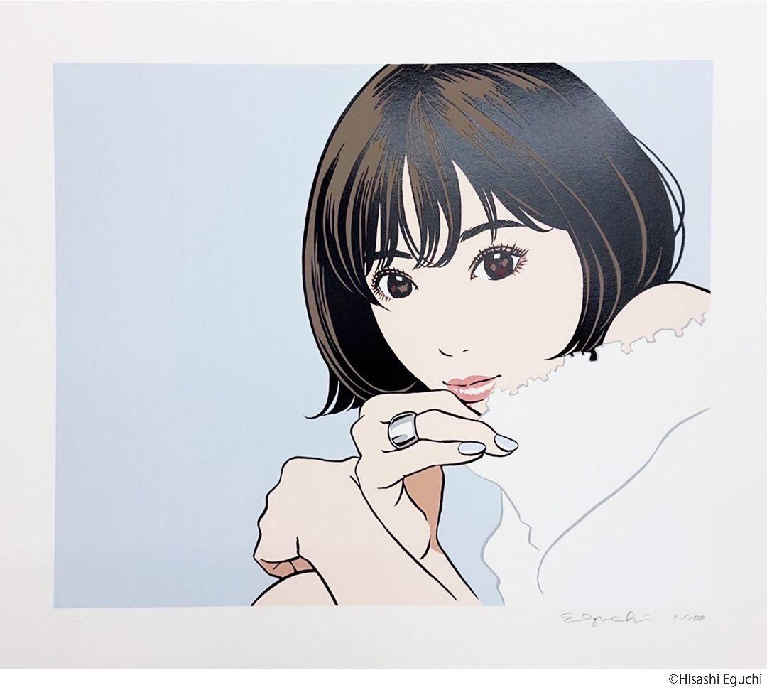 A*L様 江口寿史エディションサイン入り版画「サンロード」