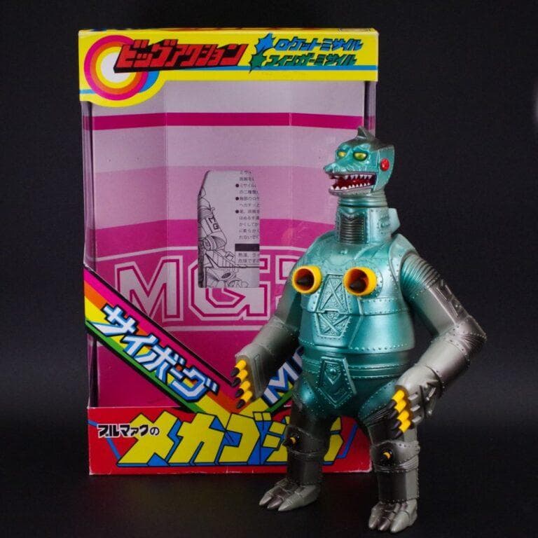 【ブルマァク】ミサイルメカゴジラ(パッケージカラー)ソフビ　新品 大ブルマァク展にて入荷次第販売開始】【ブルマァク】ミサイル