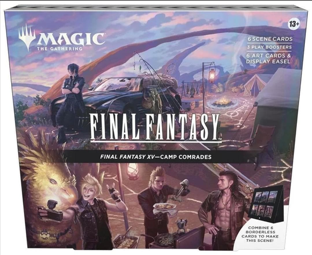 MTG FF15 キャンプの仲間たち シーン・ボックス (英語版) FinalFantasyJP ノクティスが仲間たちと過ごすキャンプでのひととき