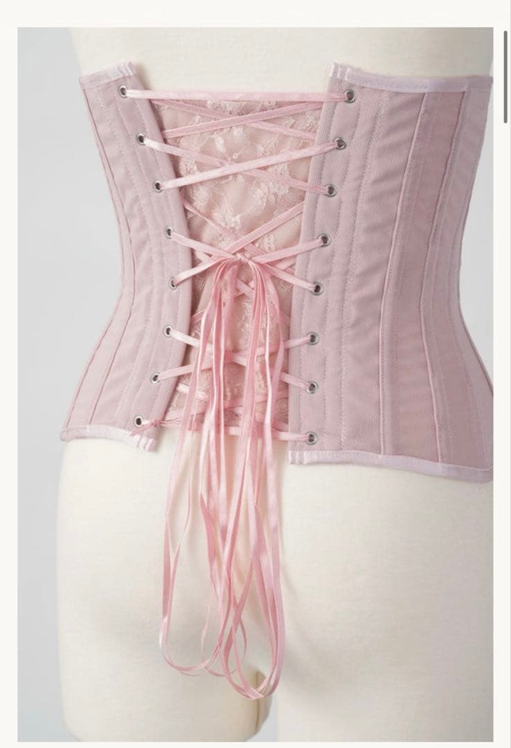 Enchanted Corset Sirene XL くすみピンク コルセット | Sirene（シレーヌ）| Enchanted Corset by Pinup Closet