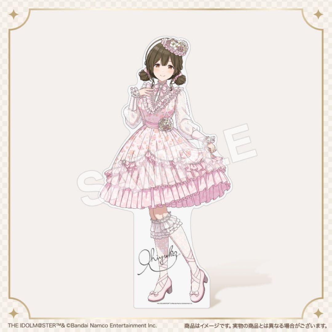 FAMくじ 桑山千雪 サイン入り等身大パネル シャニマス アルストロメリア アイドルマスター シャイニーカラーズ Newtype オンラインくじ