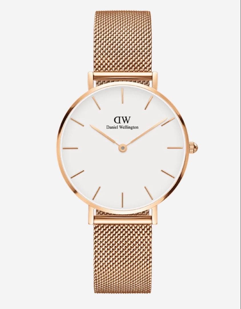 【未使用・美品】Daniel Wellington ゴールドメッシュ腕時計 Daniel Wellington ゴールドメッシュ腕時計 26mm - メルカリ